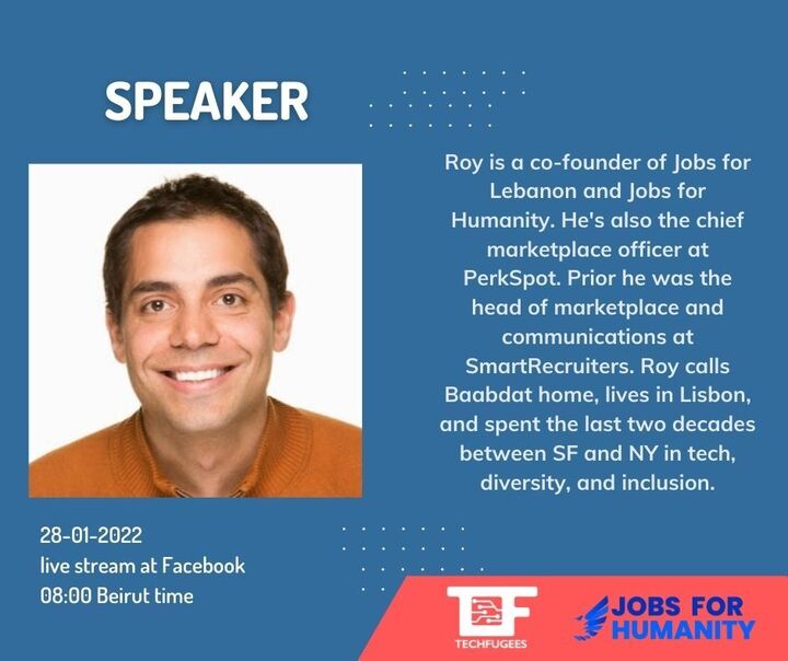 Speaker - Jobs for Refugees